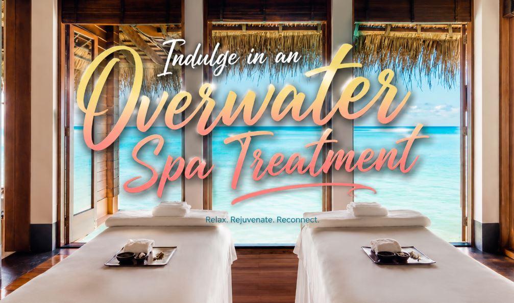 Indulge in an Overwater Spa Treatment in the Maldives