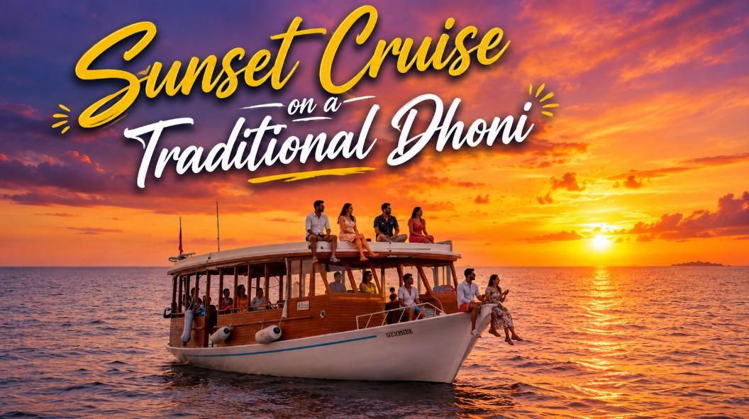Sunset Cruise on a Traditional Dhoni: Experience the Magic of the Maldives