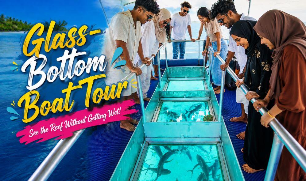 Glass-Bottom Boat Tour in the Maldives: Explore the Underwater World Without Getting Wet