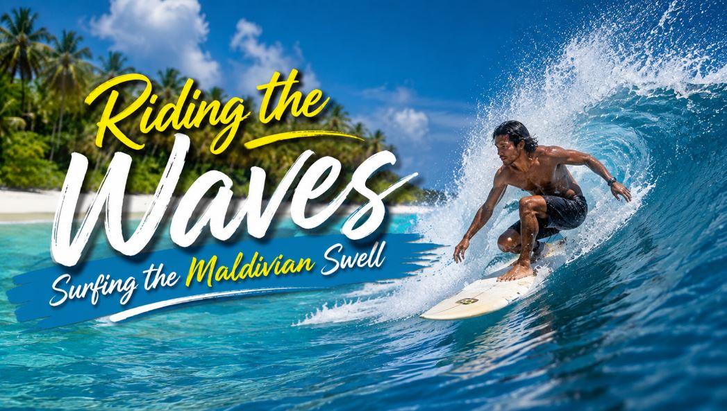 Riding the Waves: Surfing the Maldivian Swell