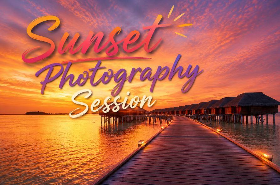 Sunset Photography Session in the Maldives: Capture the Magic of Golden Hour