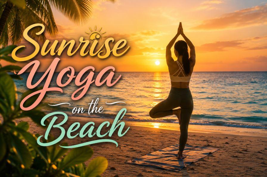 Sunrise Yoga on the Beach in the Maldives: Start Your Day in Paradise