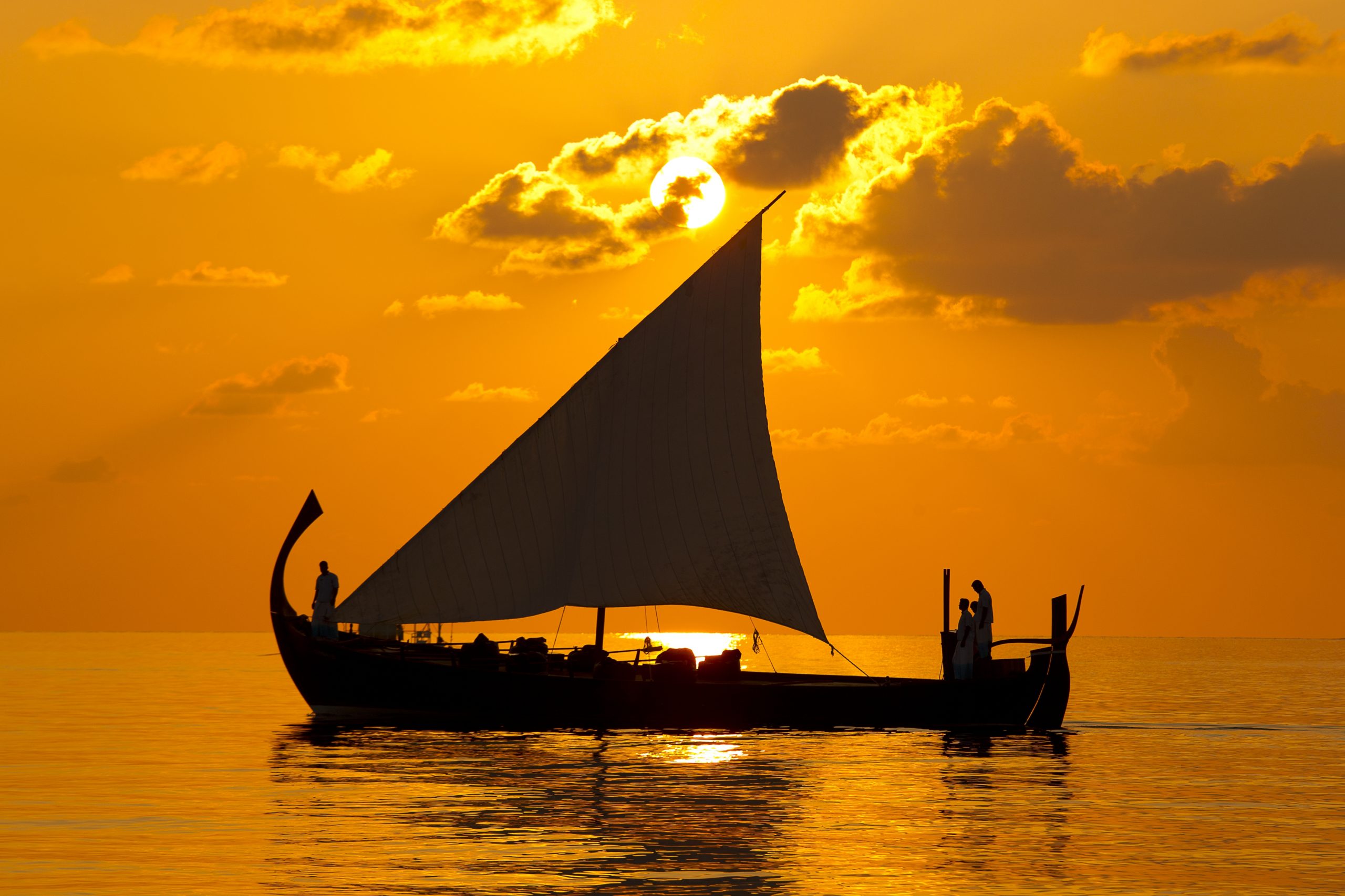 Sunset fishing