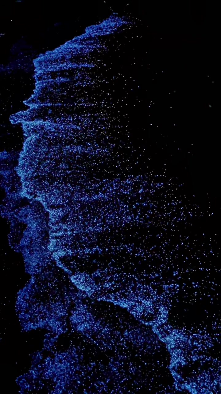 Bioluminescent planktons all over Dharavandhoo Island ✨ #fyp #islandlife #bioluminiscent #planktons #seaofstars #magical #maldivesislands #foryoupage