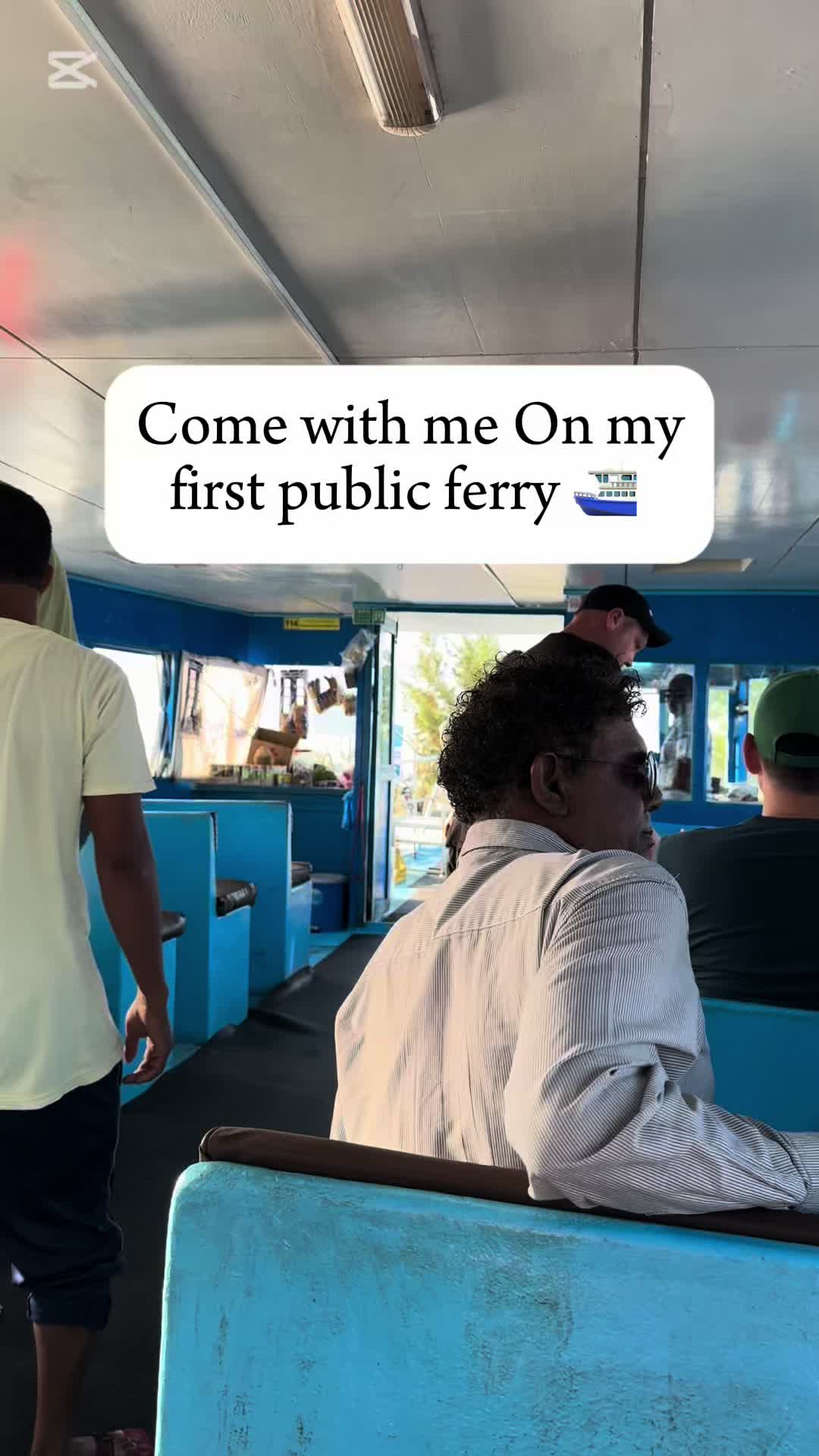 Come with me On my first time public ferry ⛴️ #maldives #fyp #ferry #travel #viralvideos