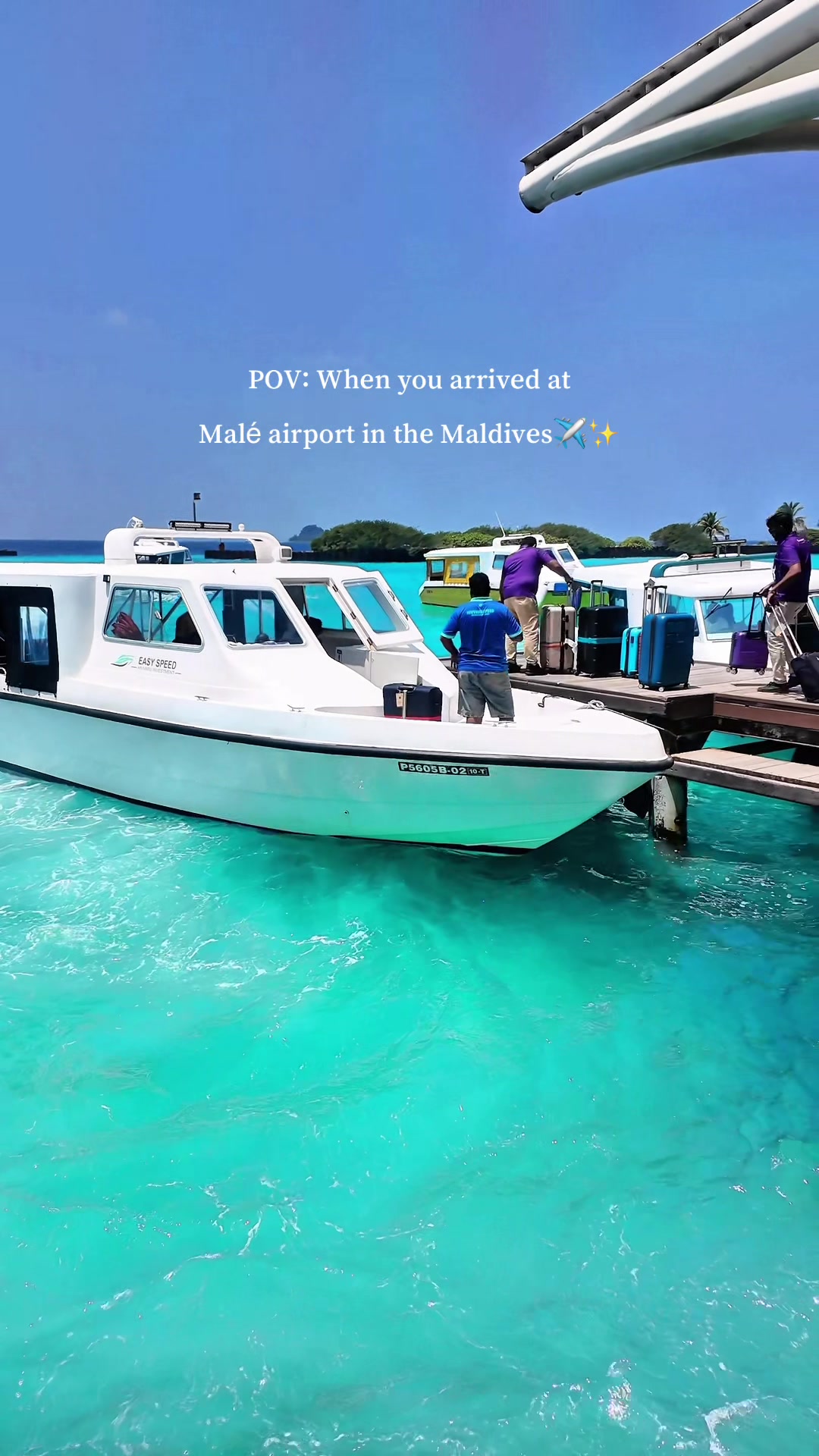 One of the most beautiful airports in the world 😍✨ 📍Velana International Airport , Maldives #maldives #male