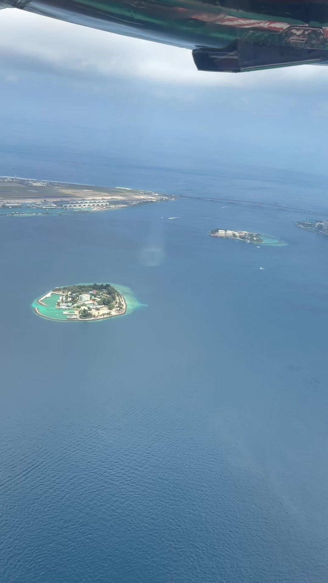 View from seaplane  #maldives  #cityview #seaplane  #vacation  #foryou